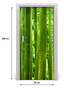 Okleina Naklejka fototapeta na drzwi Bambus