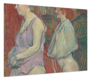 Obraz - Henri de Toulouse-Lautrec, Rue des Moulins, reprodukcje (70x50 cm)