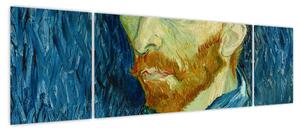 Obraz - Vincent van Gogh, Self-Portrait, reprodukcje (170x50 cm)