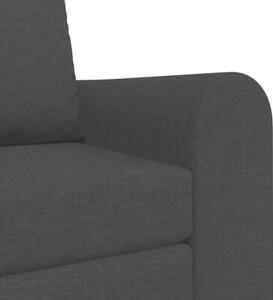 Sofa bed czarny 98 x 71 x 83 cm tkanina