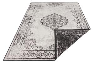 Czarno-kremowy dywan odpowiedni na zewnątrz NORTHRUGS Cebu, 160x230 cm