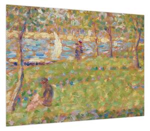 Obraz - Georges Seurat, Study for "La Grande Jatte", reprodukcje (70x50 cm)