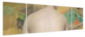 Obraz - William Merritt Chase, Study of Flesh Color and Gold, reprodukcje (170x50 cm)