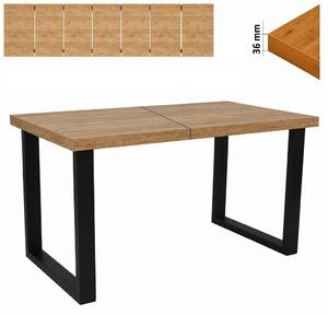 Stół 65x100/350 cm prostokątny rozkładany, nogi Metalowe „ U ” I ArtDHome