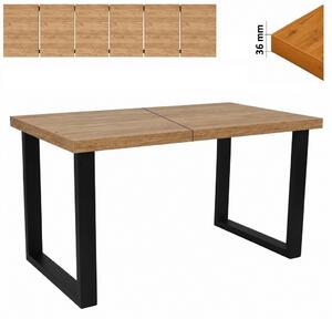 Stół 60x80/280 cm prostokątny rozkładany, nogi Metalowe „ U ” I ArtDHome