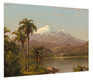 Obraz - Frederic Edwin Church, Tamaca Palms, reprodukcje (70x50 cm)