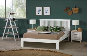 Białe łóżko Marckeric Maude, 140x200 cm