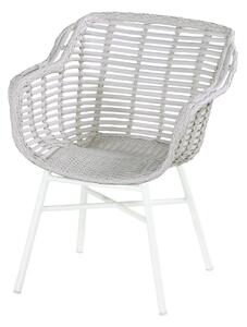 Białe krzesło ogrodowe Hartman Cecilia