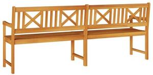 Ławka ogrodowa brązowy 220 x 56 x 90 cm lite drewno akacji