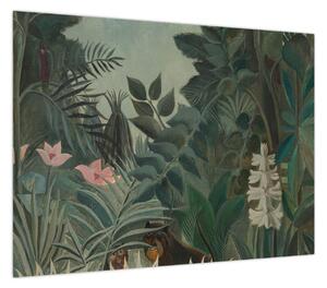 Obraz - Henri Rousseau, The Equatorial Jungle, reprodukcje (70x50 cm)