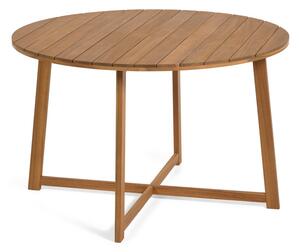 Stół ogrodowy z drewna akacji Kave Home Dafne, ⌀ 120 cm