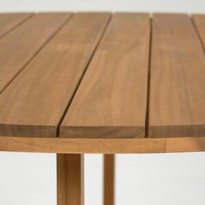 Stół ogrodowy z drewna akacji Kave Home Dafne, ⌀ 120 cm