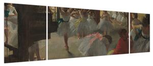 Obraz - Edgar Degas, The Dance Class, reprodukcje (170x50 cm)