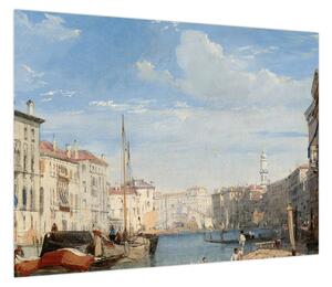 Obraz - Richard Parkes Bonington, The Grand Canal, reprodukcje (70x50 cm)