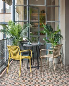 Beżowe krzesło ogrodowe Kave Home Isabellini