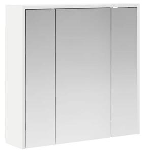 Szafka z lustrem do łazienki biały 63,5 x 16 x 62,5 cm