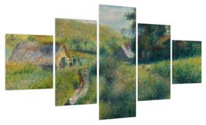 Obraz - Auguste Renoir, The Mussel Harvest, reprodukcje (125x70 cm)