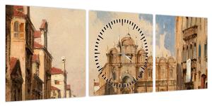 Obraz - Jules-Romain Joyant, The Scuola di San Marco, Venice, reprodukcje (z zegarem) (90x30 cm)