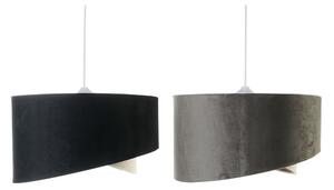 Emaga Lampa Sufitowa DKD Home Decor Czarny Szary Poliester 220 V 50 W (2 pcs) (36 x 36 x 18 cm)