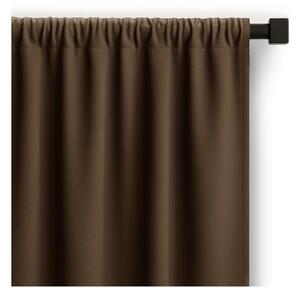 Brązowa zasłona częściowo zaciemniająca (dimout) 140x270 cm Carli – Restilo