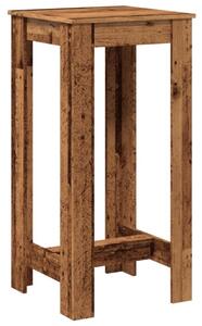 Stolik barowy, stare drewno, 51x50x103,5cm