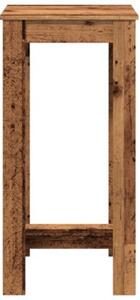 Stolik barowy, stare drewno, 51x50x103,5cm
