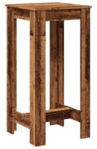 Stolik barowy, stare drewno, 51x50x103,5cm