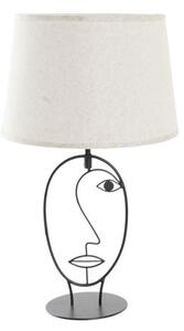 Emaga Lampa stołowa DKD Home Decor Twarz Czarny 220 V 50 W (27 x 27 x 45 cm) (2 Sztuk)