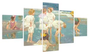 Obraz - Edward Henry Potthast, A Holiday, reprodukcje (125x70 cm)