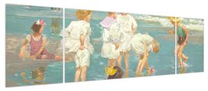 Obraz - Edward Henry Potthast, A Holiday, reprodukcje (170x50 cm)