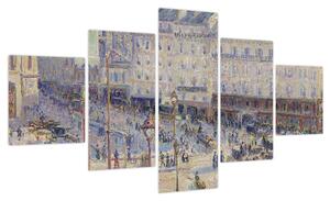 Obraz - Camille Pissarro, The Place du Havre, reprodukcje (125x70 cm)