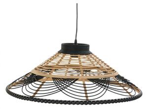 Emaga Lampa Sufitowa DKD Home Decor Naturalny Czarny Dwuowy 220 V 50 W (62 x 62 x 22 cm)