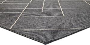 Szary dywan zewnętrzny Universal Hibis, 135x190 cm