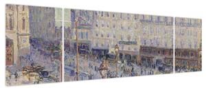 Obraz - Camille Pissarro, The Place du Havre, reprodukcje (170x50 cm)
