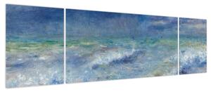 Obraz - Pierre-Auguste Renoir, Seascape, reprodukcje (170x50 cm)