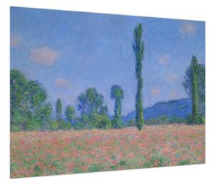 Obraz - Claude Monet, Poppy Field (Giverny), reprodukcje (70x50 cm)