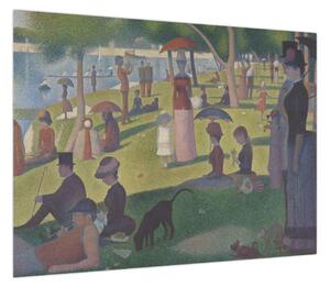 Obraz - Georges Seurat, A Sunday on La Grande Jatte, reprodukcje (70x50 cm)