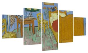 Obraz - Vincent van Gogh, The Bedroom, reprodukcje (125x70 cm)
