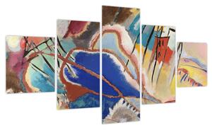 Obraz - Vasily Kandinsky, Improvisation No. 30 (Cannons), reprodukcje (125x70 cm)