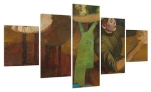 Obraz - Edgar Degas, The Millinery Shop, reprodukcje (125x70 cm)
