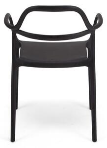 Zestaw 2 czarnych krzeseł Bonami Selection Dali Chaur
