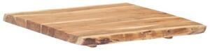 Blat, lite drewno akacjowe, 58x(50-60)x3,8 cm