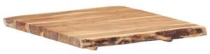 Blat, lite drewno akacjowe, 58x(50-60)x3,8 cm