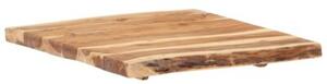 Blat, lite drewno akacjowe, 58x(50-60)x3,8 cm