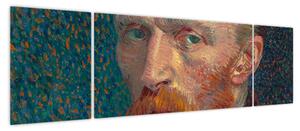 Obraz - Vincent van Gogh, Self-Portrait, reprodukcje (170x50 cm)
