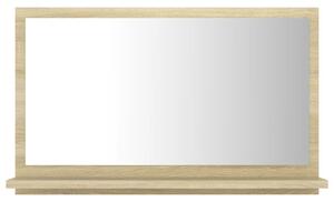 Lustro Åazienkowe, dÄ b sonoma, 60x10,5x37 cm