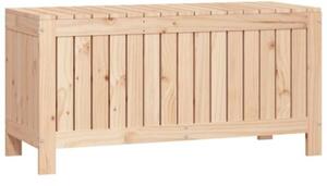Skrzynia ogrodowa, 108x42,5x54 cm, lite drewno sosnowe