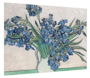Obraz - Vincent van Gogh, Irises, reprodukcje (70x50 cm)