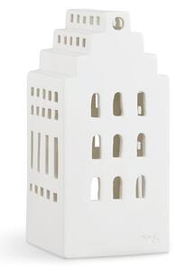 Biały ceramiczny świecznik Kähler Design Urbania Lighthouse Manor