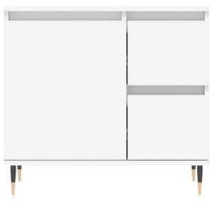 Szafka łazienkowa, biała, 65x33x60 cm, materiał drewnopochodny